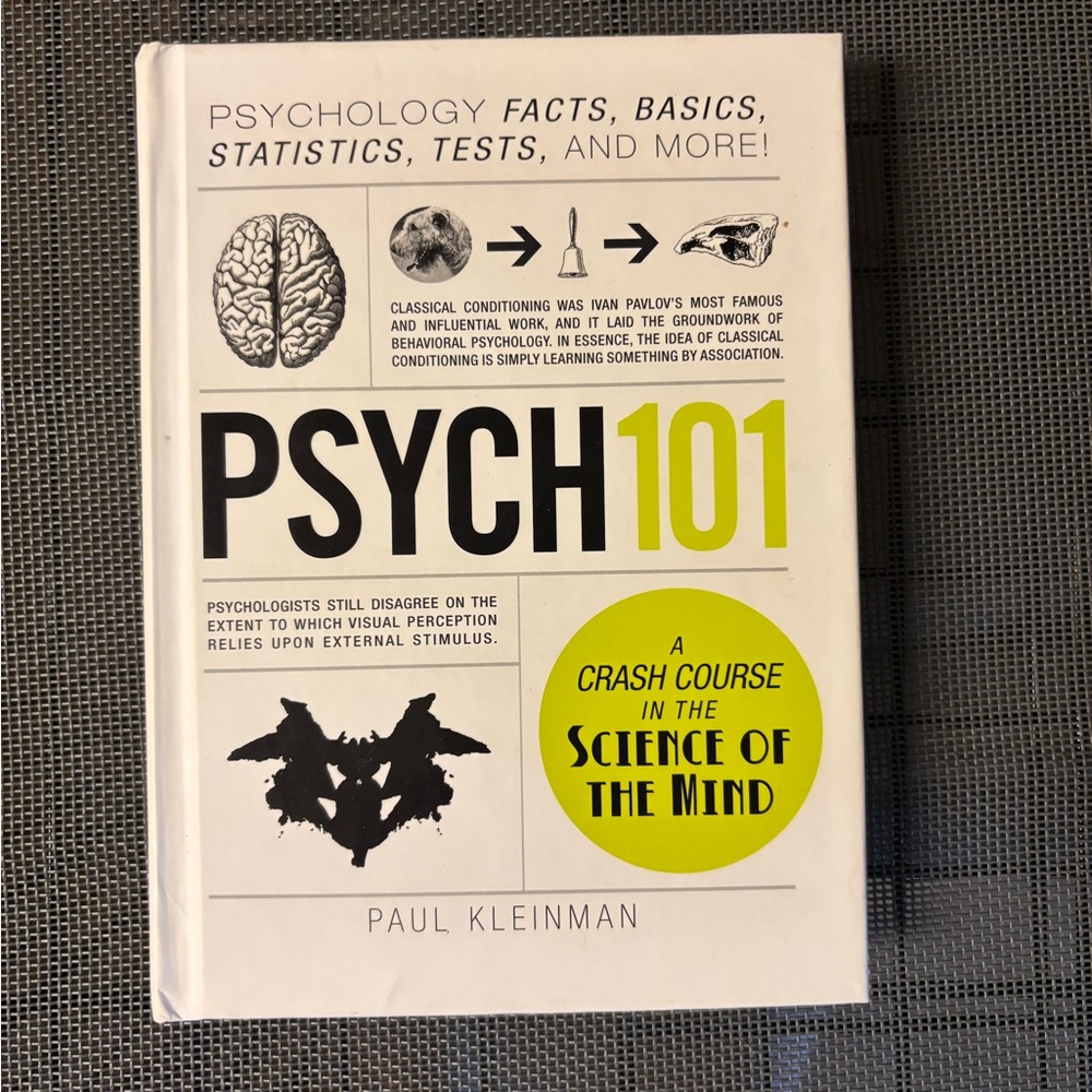 Psych 101 Hardcover Book